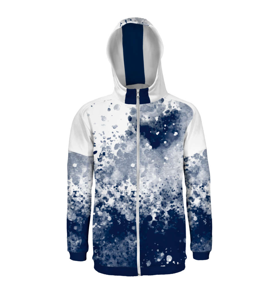 Hoodies und Sweatshirts mit vollflächigem Sublimationsdruck (Allover-Druck)